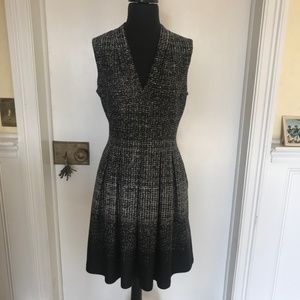 Grey Heathered  Ombre Fit n Flare